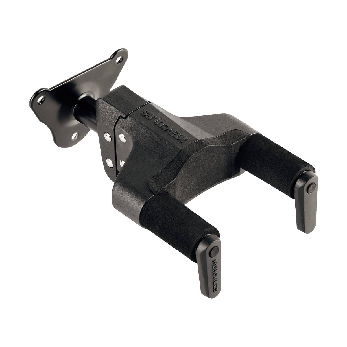 10 x Hercules GSP39WB Plus Auto Grip Guitar hanger for wall mounting, short arm