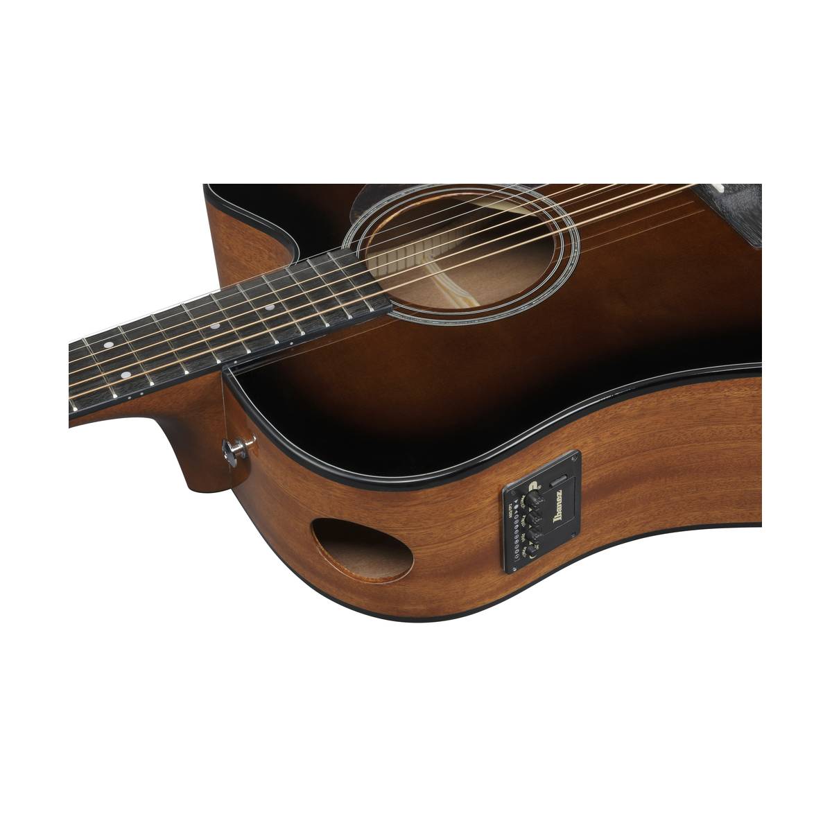 Ibanez AAD51CE Acoustic Guitar Dark Violin Sunburst High Gloss w/ Pickup