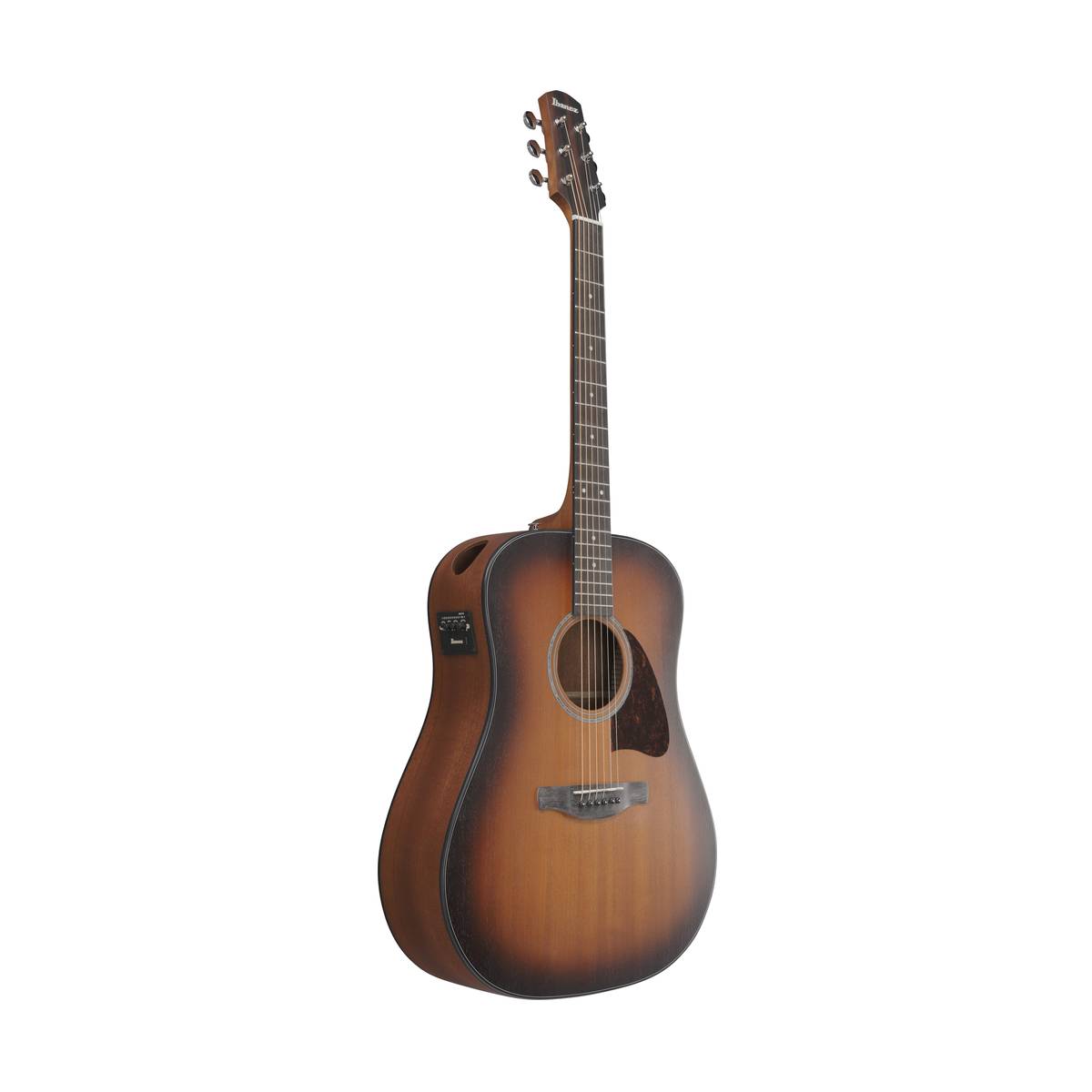 Ibanez AAD54E Acoustic Guitar Open Pore Mahogany Sunburst w/ Pickup