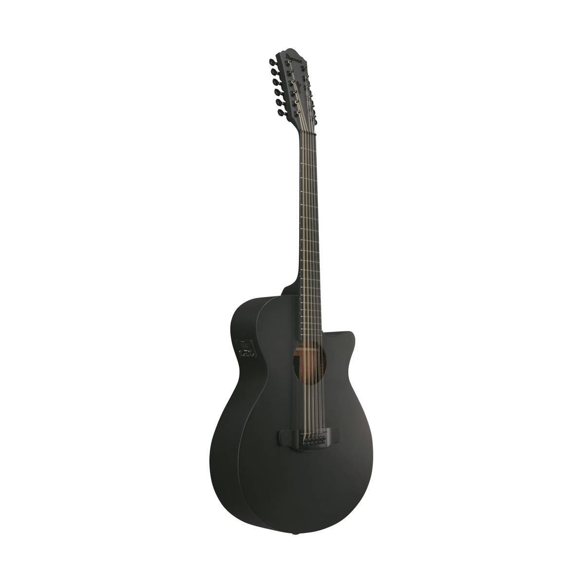 Ibanez AEG1221 Acoustic Guitar 12-String Black Out w/ Pickup