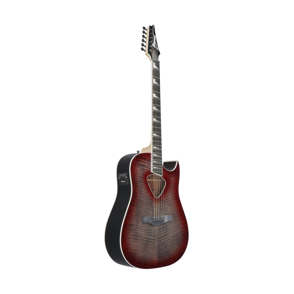 Ibanez ALT50FA Acoustic Guitar Red Doom Burst High Gloss w/ Pickup