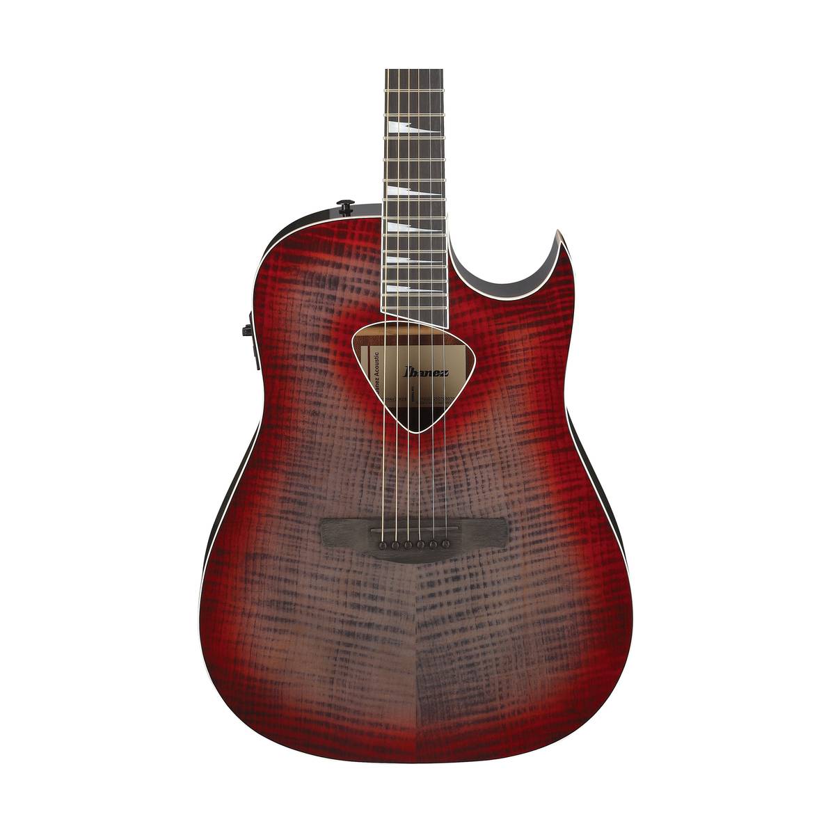 Ibanez ALT50FA Acoustic Guitar Red Doom Burst High Gloss w/ Pickup