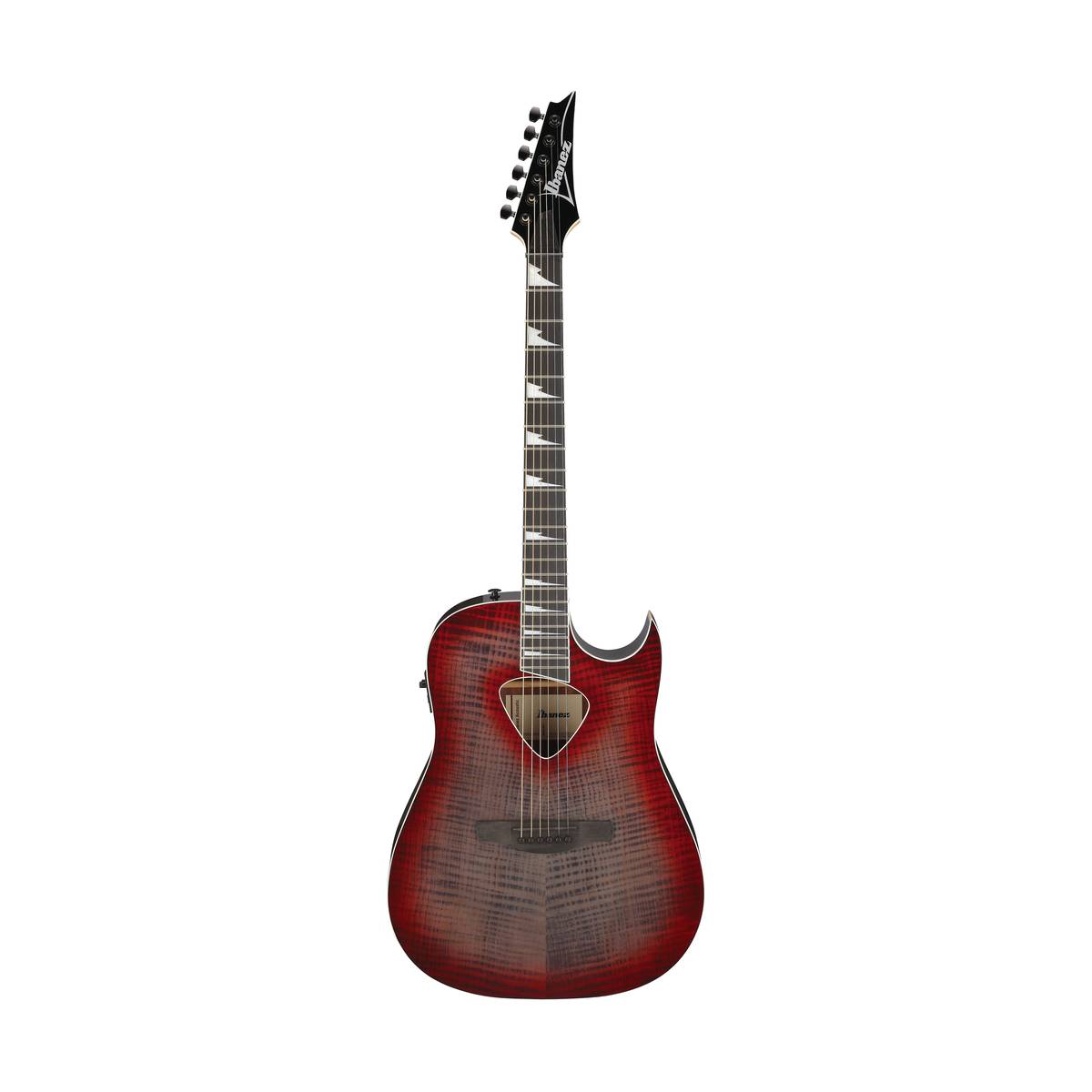 Ibanez ALT50FA Acoustic Guitar Red Doom Burst High Gloss w/ Pickup