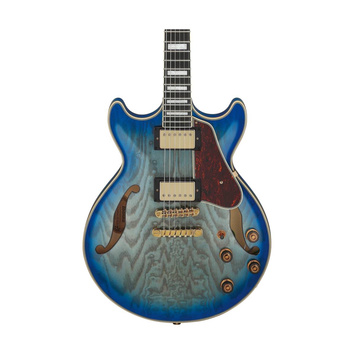 Ibanez AM93QA Electric Guitar Jet Blue Burst