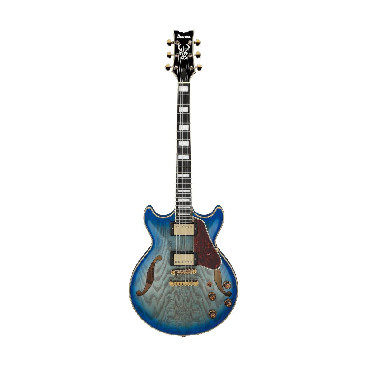 Ibanez AM93QA Electric Guitar Jet Blue Burst