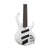 Ibanez BTB865MS Bass Guitar 5-String Transparent White Flat
