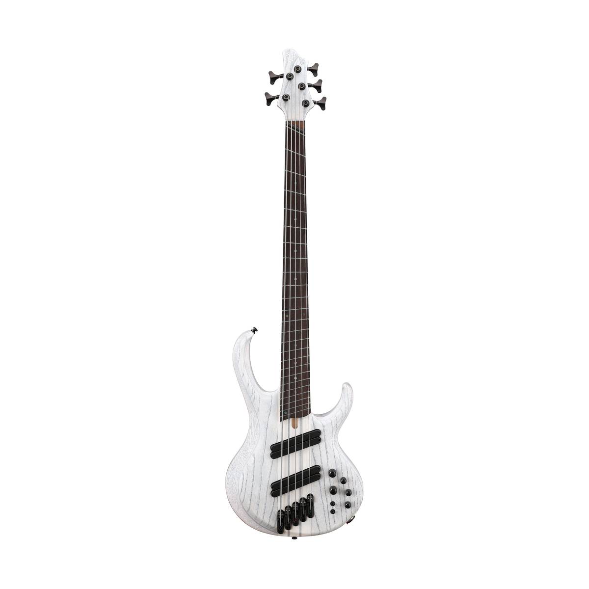 Ibanez BTB865MS Bass Guitar 5-String Transparent White Flat