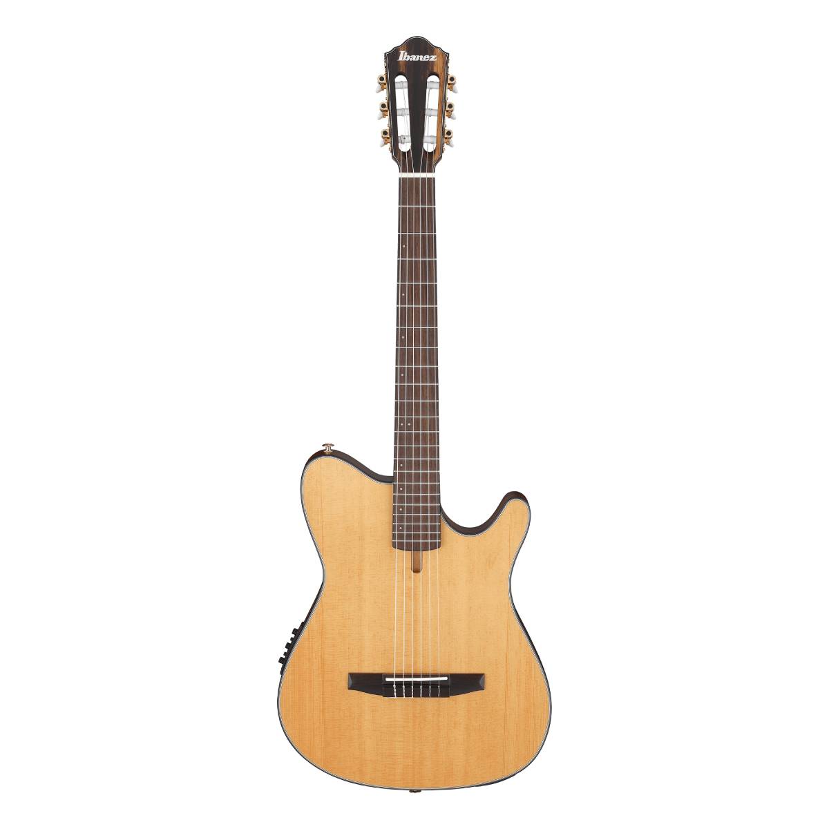 Ibanez FRH10N NTF Nylon String Guitar Natural Flat w/ Pickup