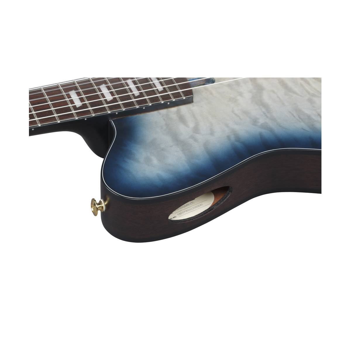 Ibanez FRH20QMN Nylon String Guitar Cosmic Blue Starburst Low Gloss w/ Pickup