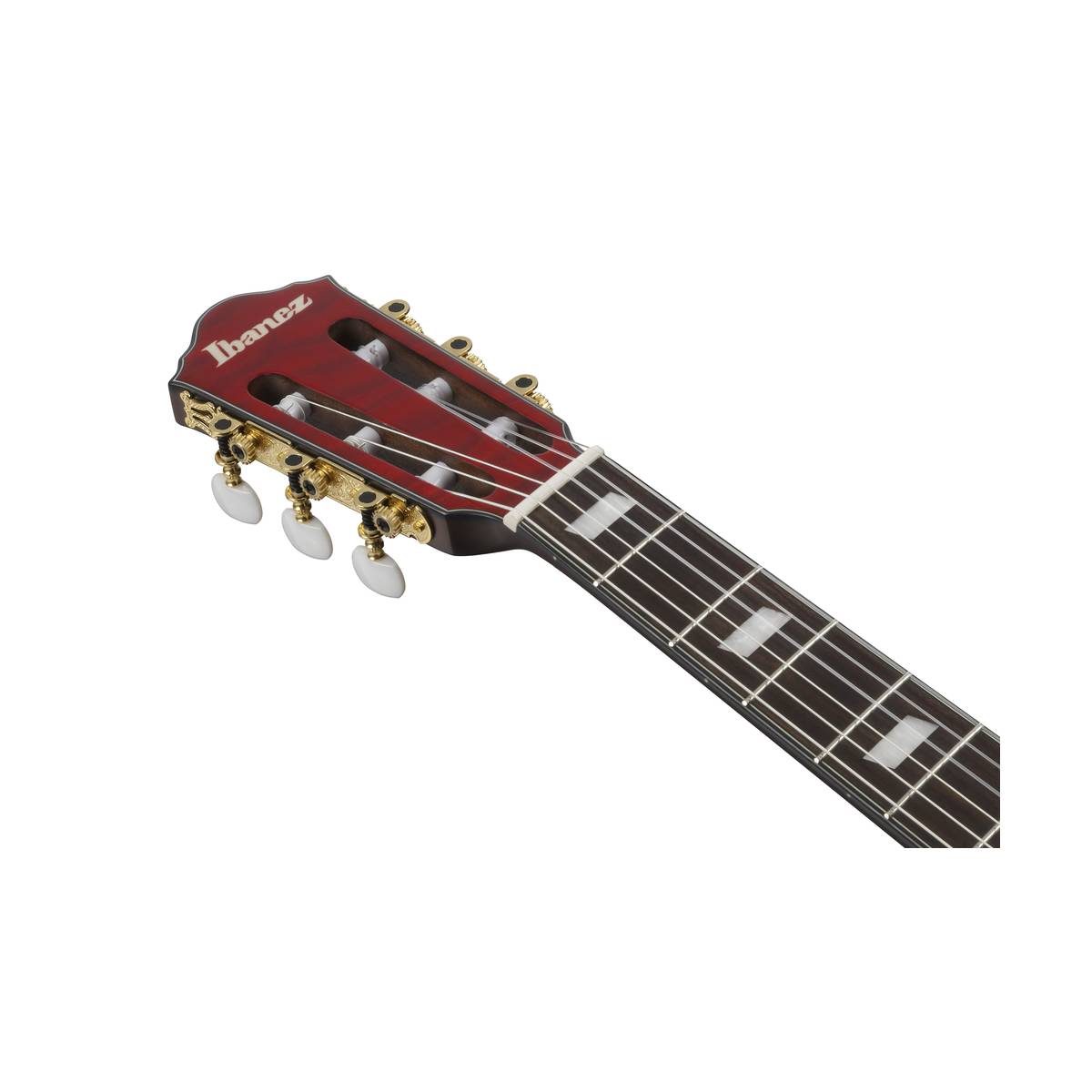 Ibanez FRH20QMN Nylon String Guitar Wine Red Low Gloss w/ Pickup
