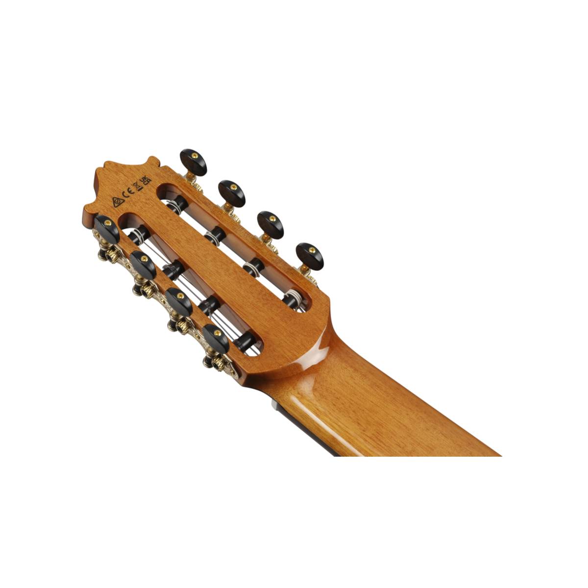 Ibanez GA3008CE Classical Nylon Acoustic Guitar 8-String Natural High Gloss w/ Pickup & Cutaway
