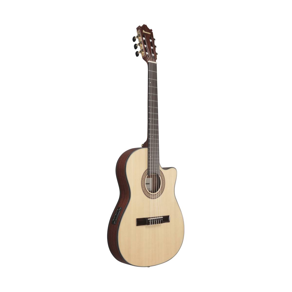 Ibanez GA35TCE Thinline Classical Guitar Nylon Strings Natural High Gloss