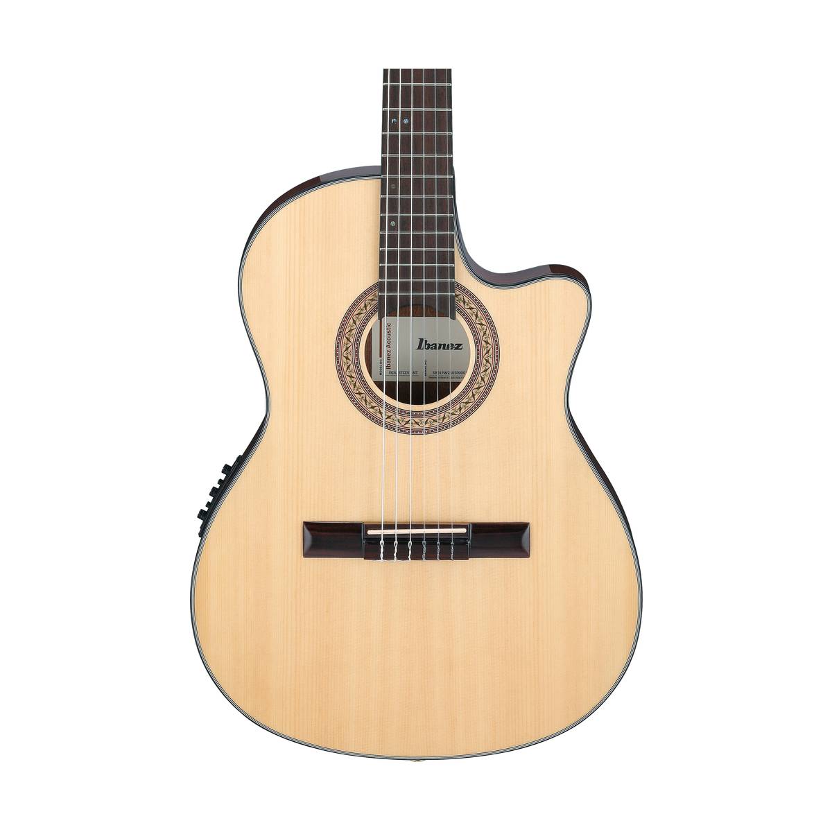 Ibanez GA35TCE Thinline Classical Guitar Nylon Strings Natural High Gloss
