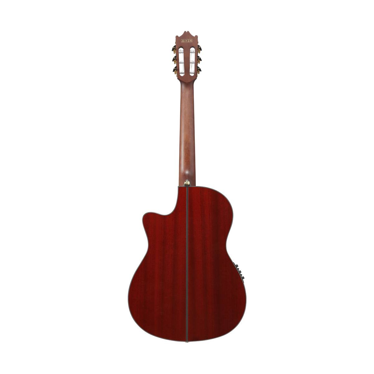 Ibanez GA35TCE Thinline Classical Guitar Nylon Strings Sapphire Red High Gloss
