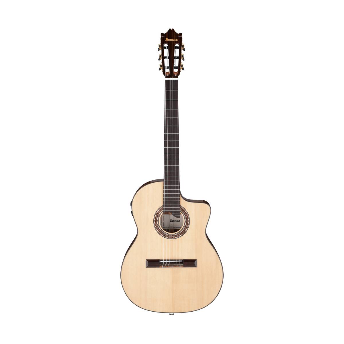 Ibanez GA360TCE Classical Nylon Acoustic Guitar Natural High Gloss w/ Pickup & Cutaway