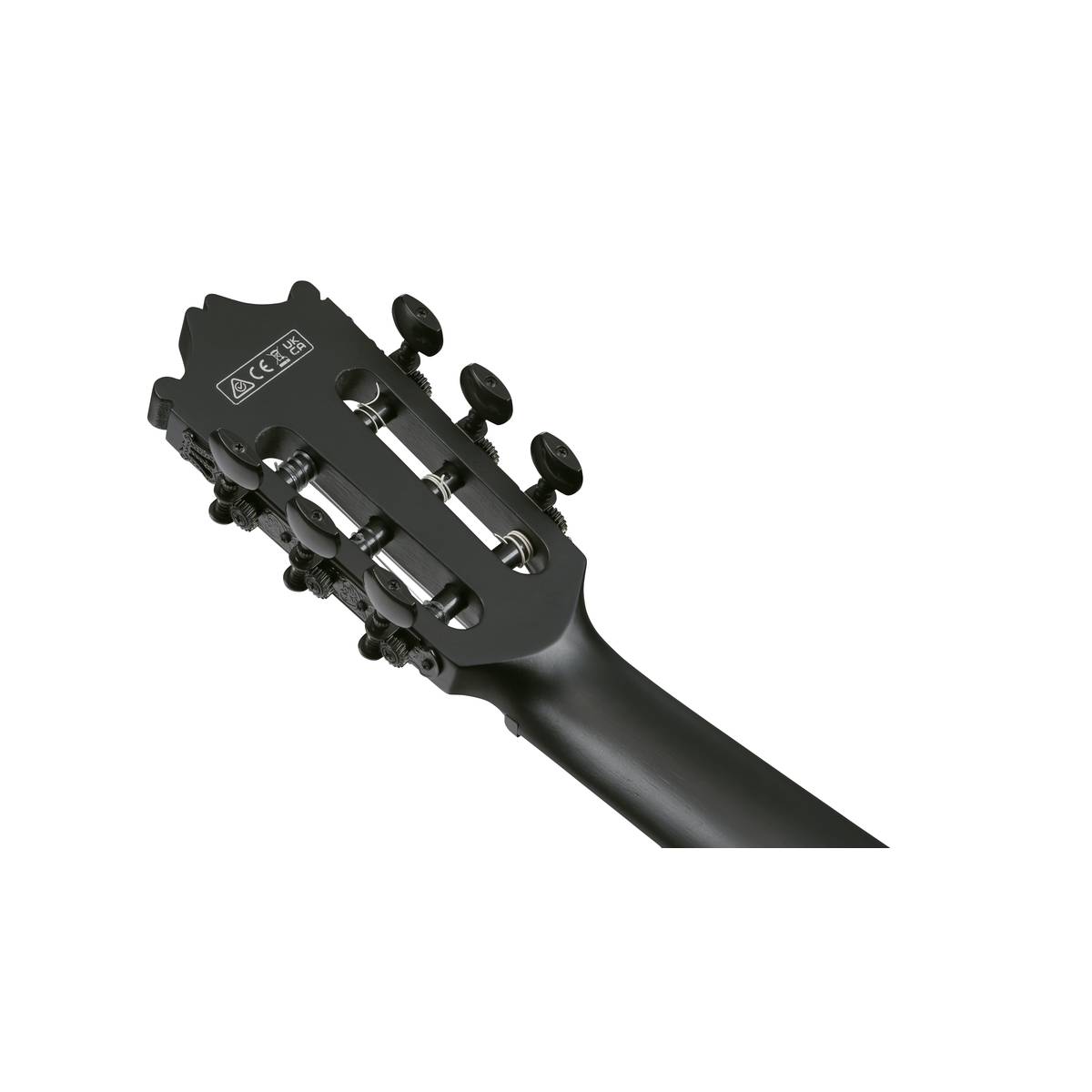 Ibanez GA621 Thinline Classical Guitar Nylon Strings Black Out