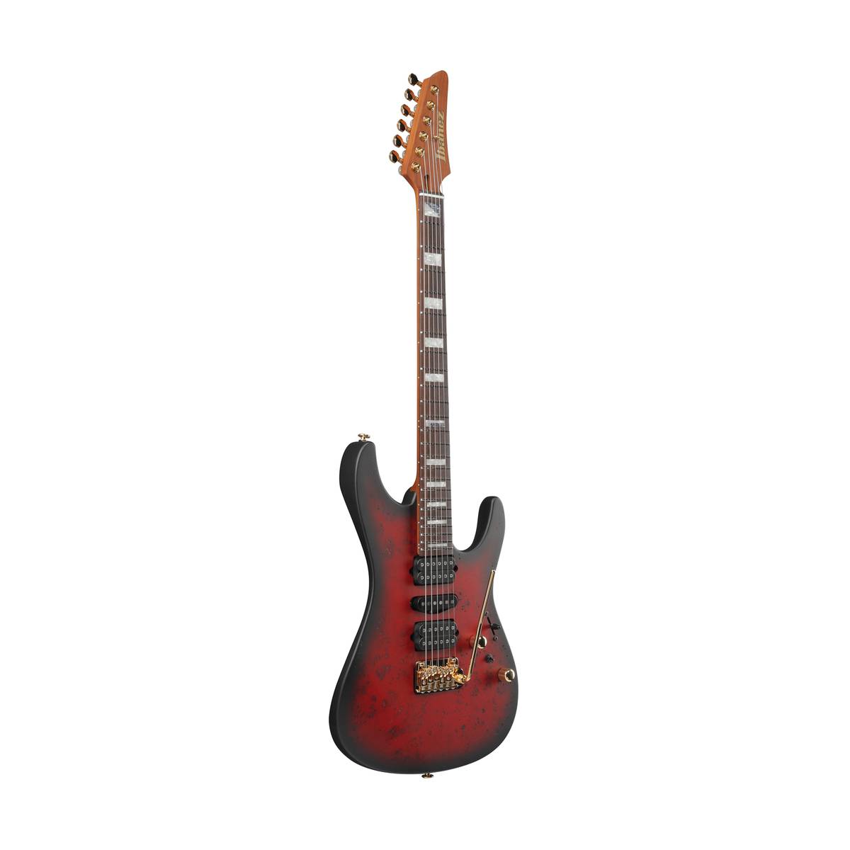 Ibanez KIKO300 Kiko Loureiro Signature Model Electric Guitar Ruby Red Sunburst Flat