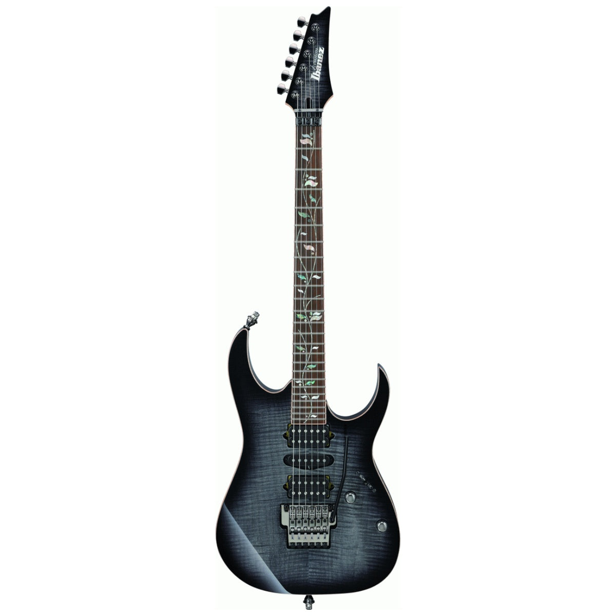 Ibanez RG8570 J-Custom Electric Guitar Black Rutile w/ Dimarzio Pickups