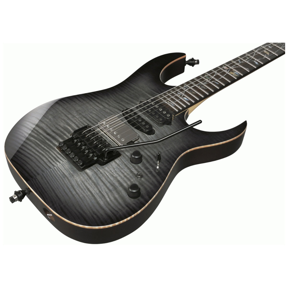 Ibanez RG8870 J-Custom Electric Guitar Black Rutile w/ Dimarzio Pickups