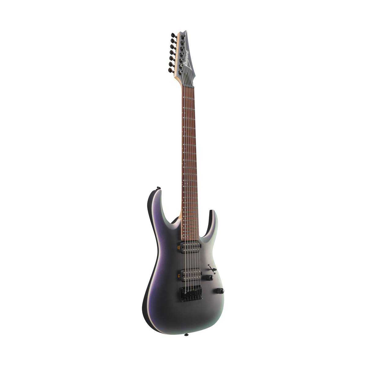 Ibanez RGA742EX Electric Guitar 7-String Black Aurora Burst Matte