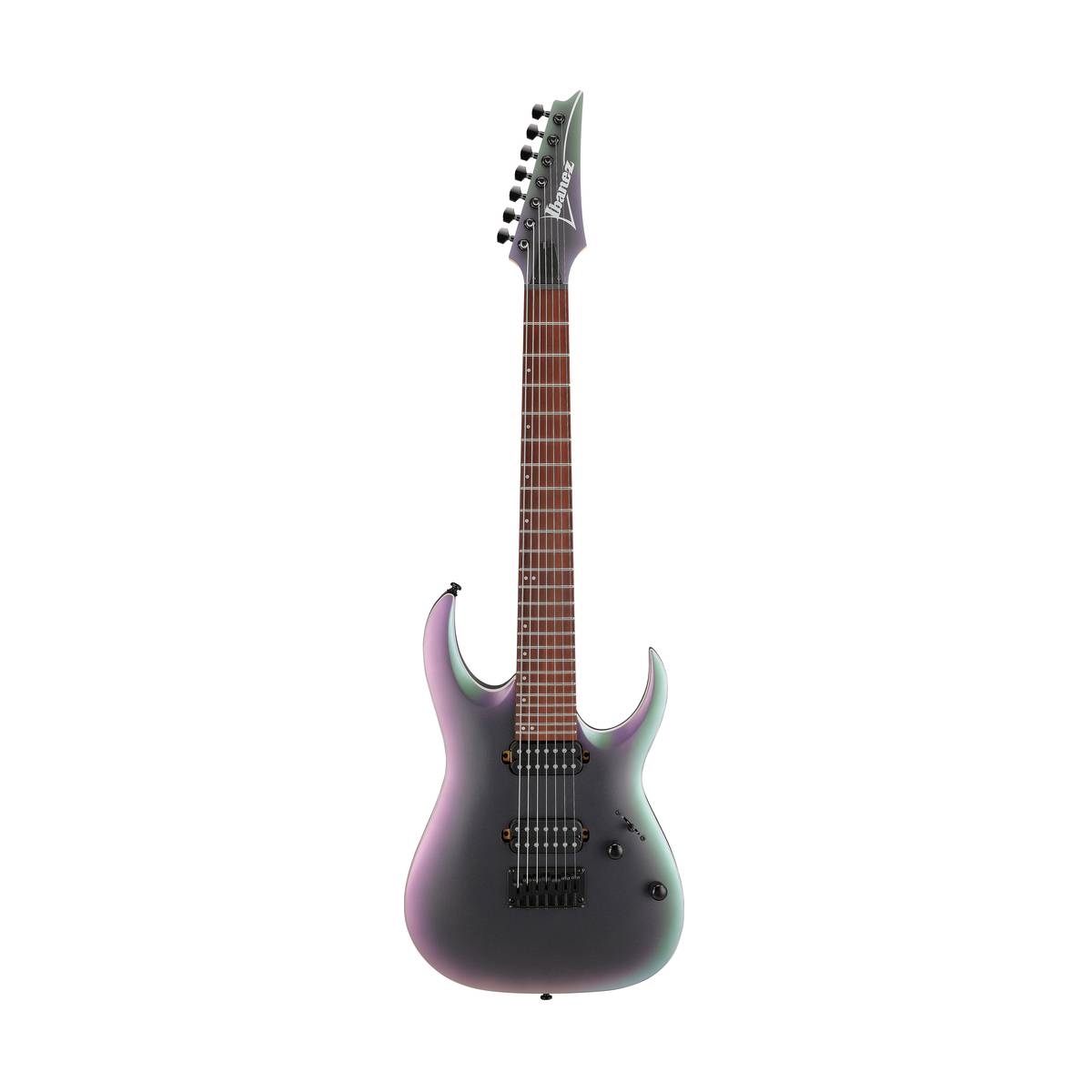 Ibanez RGA742EX Electric Guitar 7-String Black Aurora Burst Matte