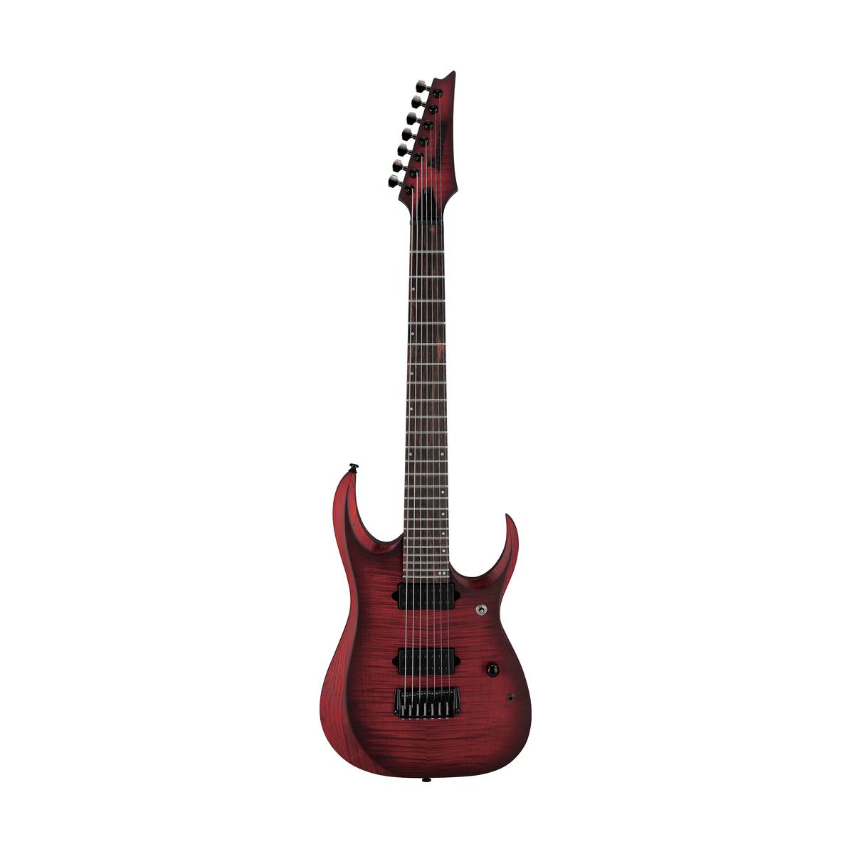 Ibanez RGD721FA Electric Guitar 7-String Stained Wine Red Burst Flat