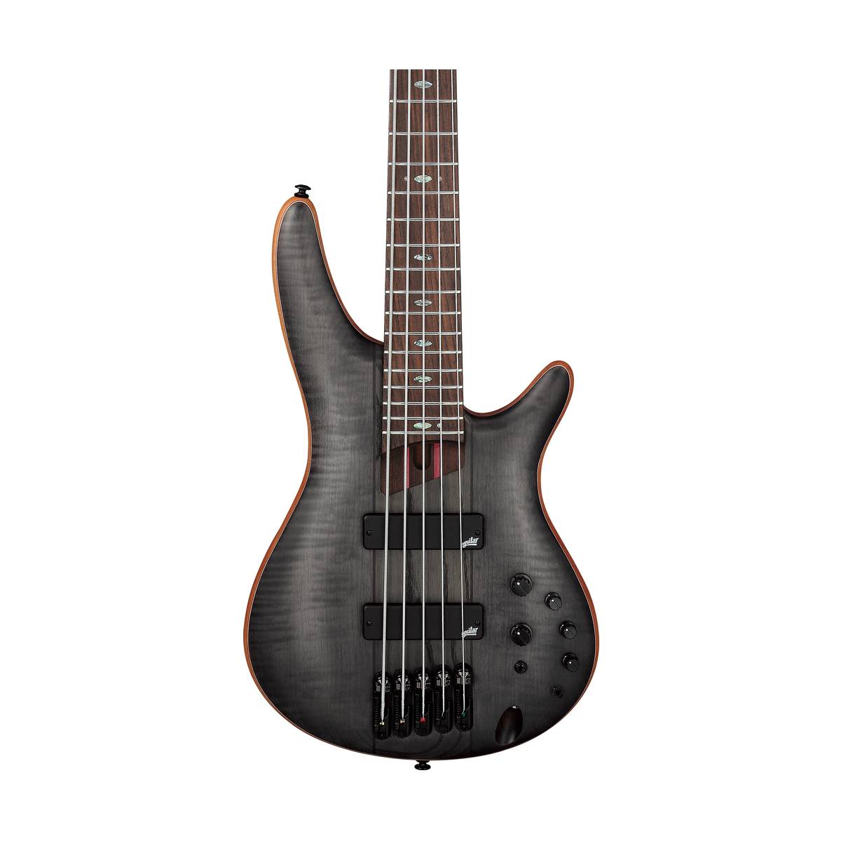 Ibanez SR1455DW Bass Guitar 5-String Transparent Gray Flat