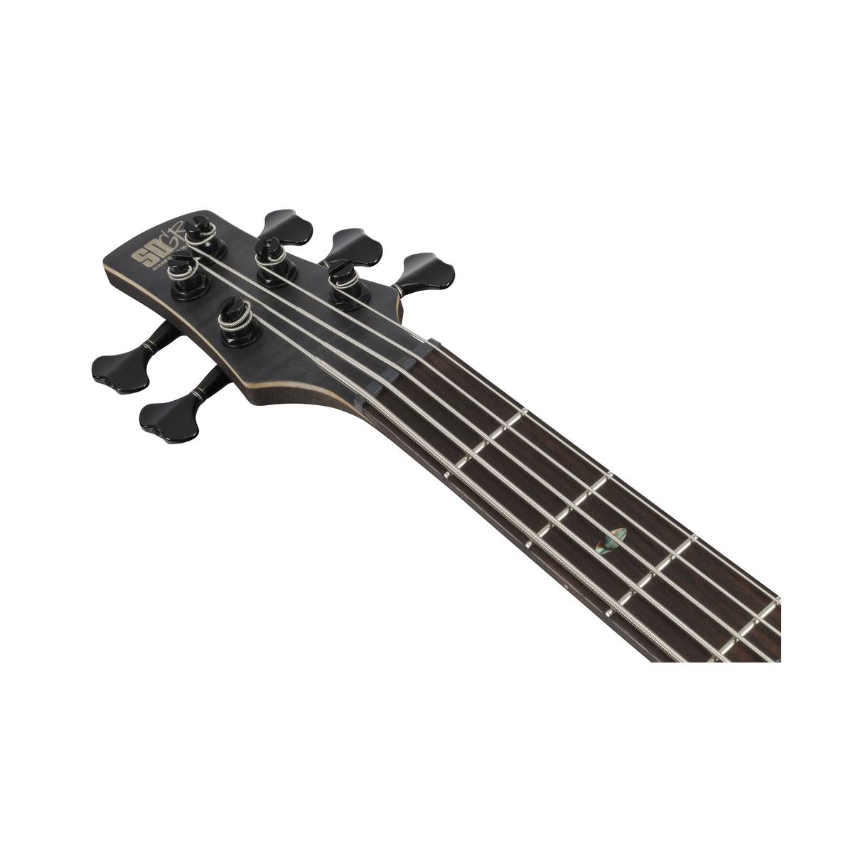 Ibanez SR1455DW Bass Guitar 5-String Transparent Gray Flat