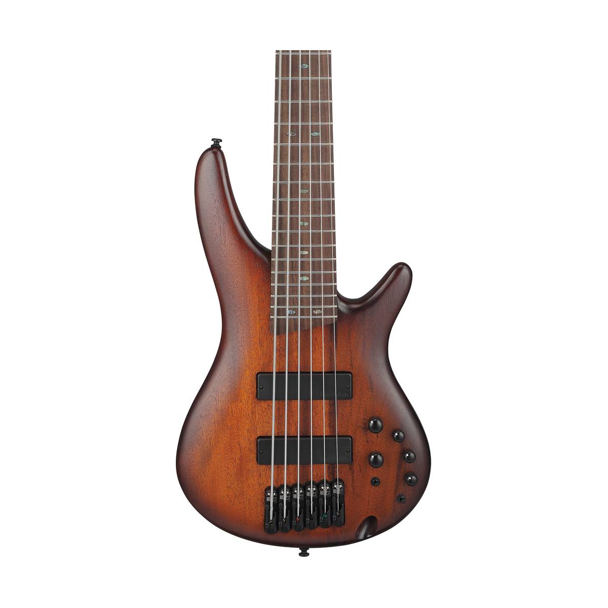 Ibanez SR506A Bass Guitar 6-String Mahogany Brown Burst Low Gloss