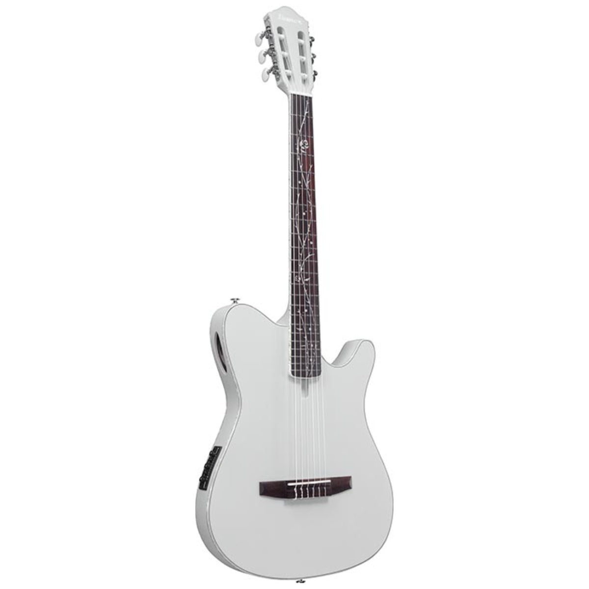 Ibanez TOD10N Tim Henson Signature Classical Guitar Silver Metallic Flat w/ Fishman Pickup