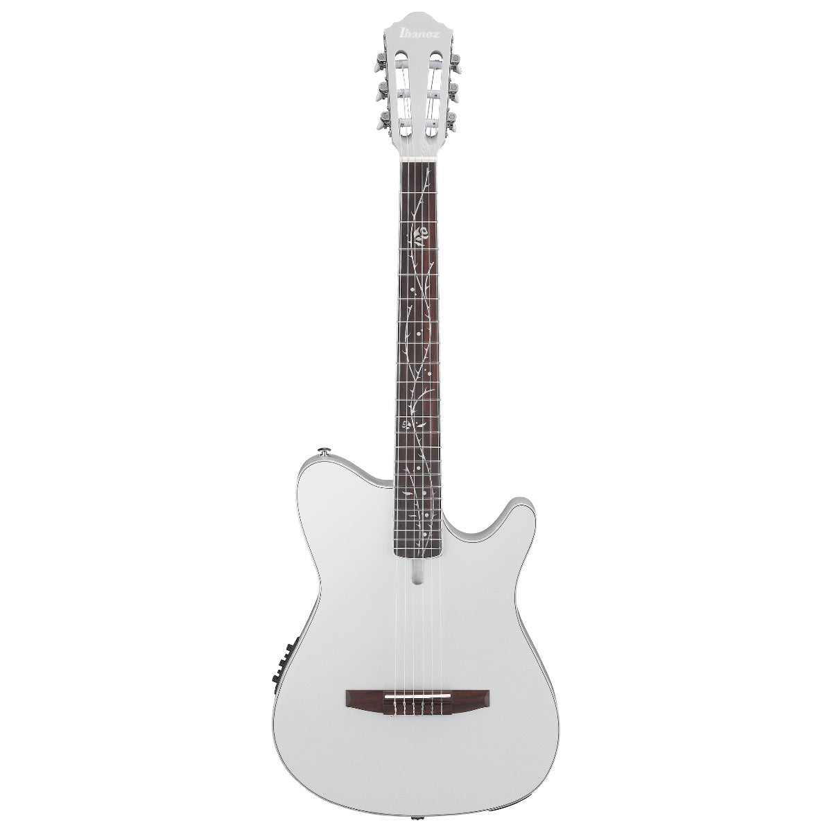 Ibanez TOD10N Tim Henson Signature Classical Guitar Silver Metallic Flat w/ Fishman Pickup