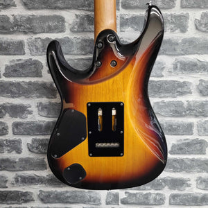 Ibanez AZ2202A-TFB Prestige Electric Guitar Tri Fade Burst w/ Case - MINOR DAMAGE