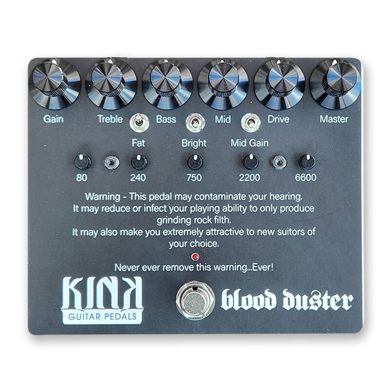 Kink MAF Distortion Effects Pedal - Collaboration with Blood Duster
