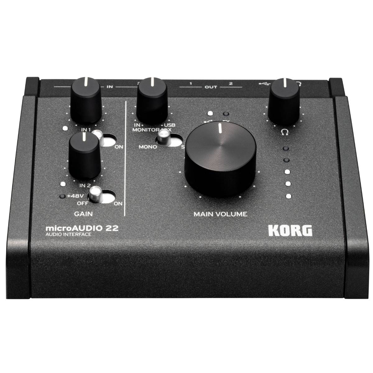 Korg MicroAudio 22 USB Audio Interface 2in 2out