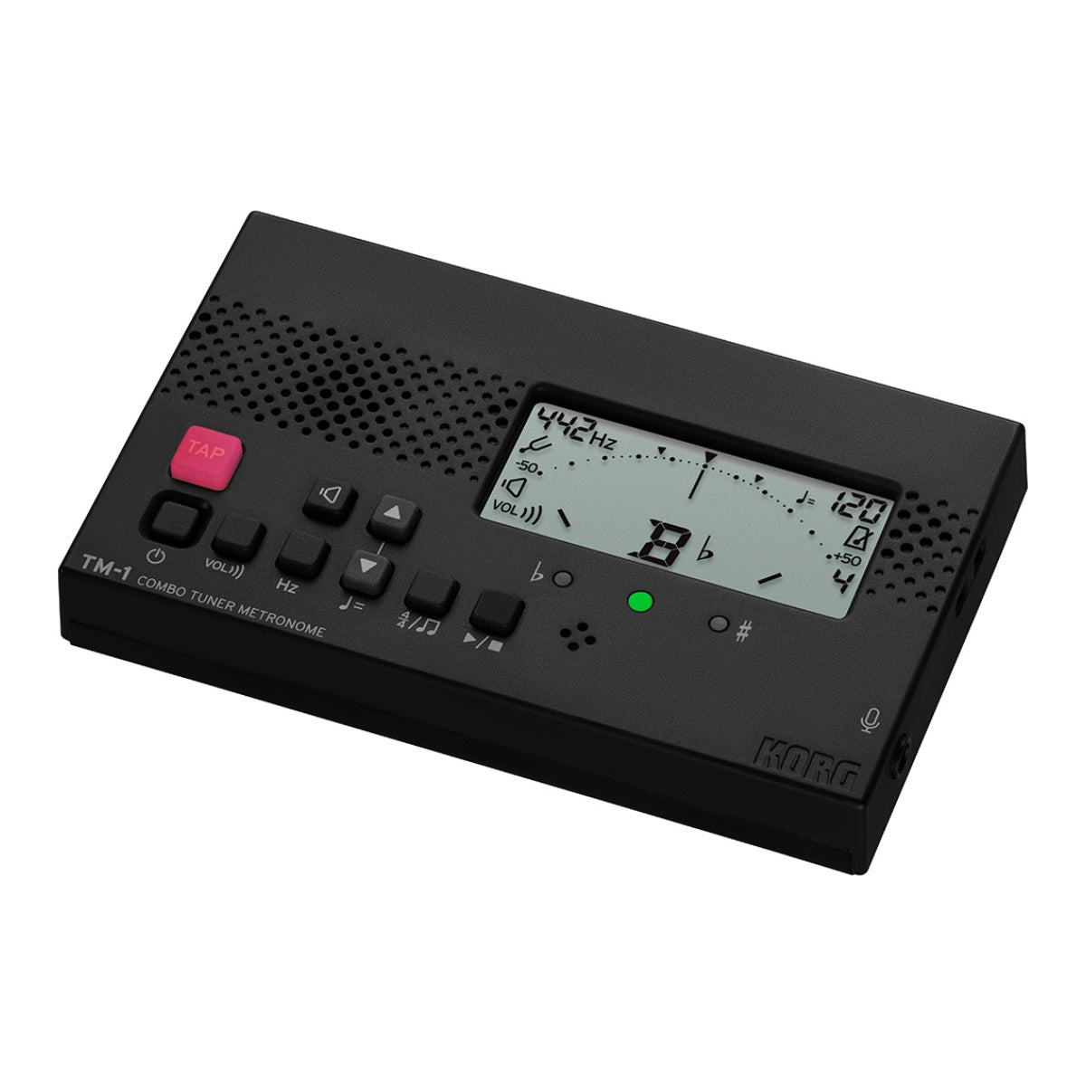 Korg TM-1 Tuner Metronome Black