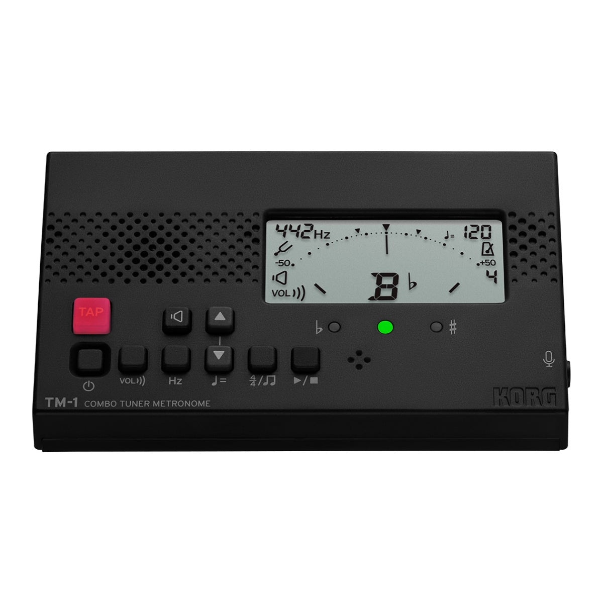 Korg TM-1 Tuner Metronome Black