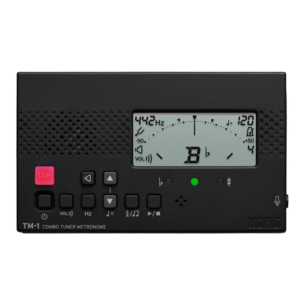 Korg TM-1 Tuner Metronome Black