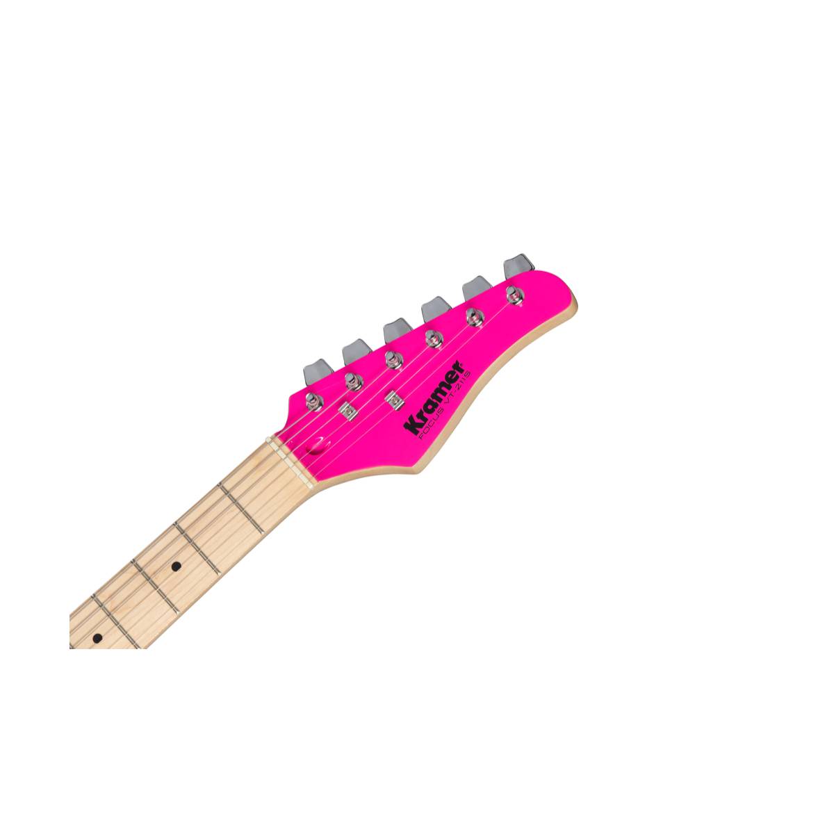 Kramer Focus VT-211S Electric Guitar Hot Pink - KF21HPCT1