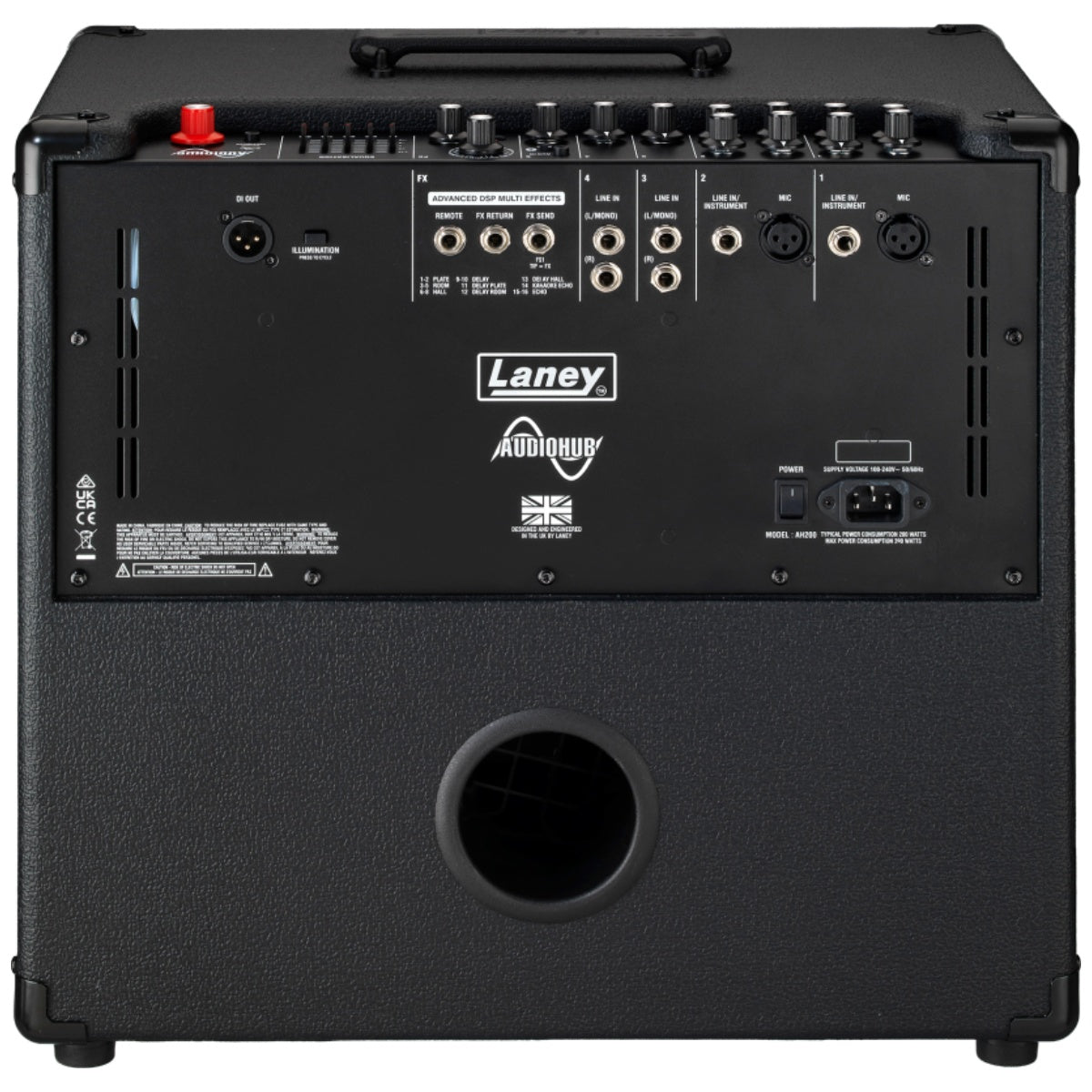 Laney AH200 Audiohub Multi-Instrument Amplifier 200w 1x12inch Combo Amp