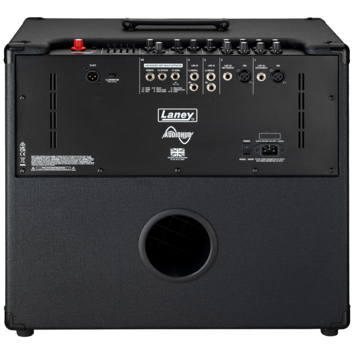 Laney AH400 Audiohub Multi-Instrument Amplifier 400w 1x15inch Combo Amp