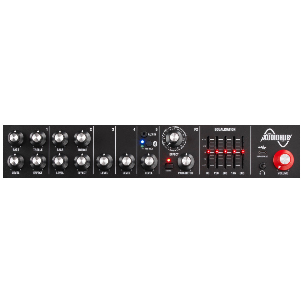 Laney AH400 Audiohub Multi-Instrument Amplifier 400w 1x15inch Combo Amp