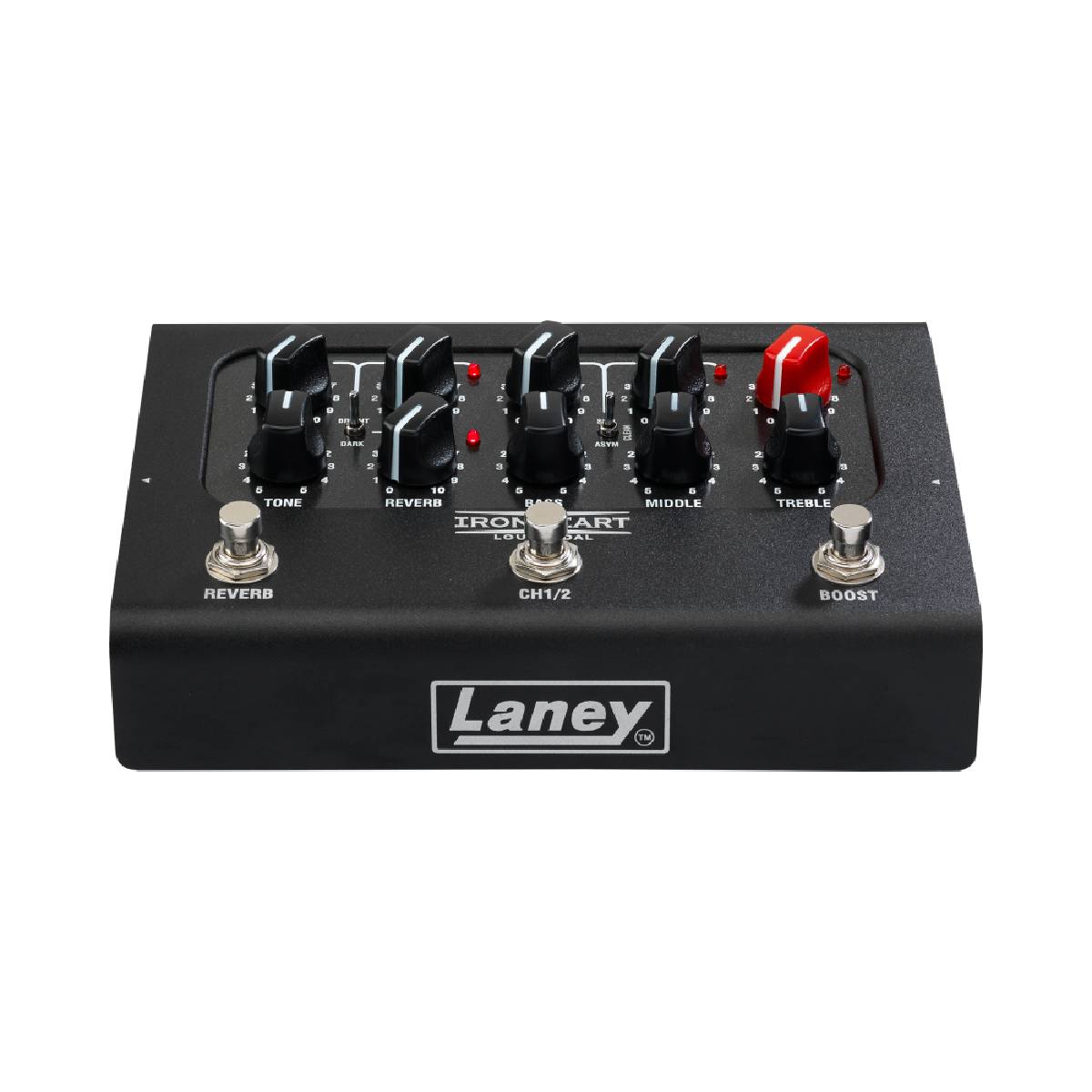 Laney Black Country Custom IRONHEART-LOUDPEDAL Guitar Amplifier Pedal 60w 2-Channel Amp