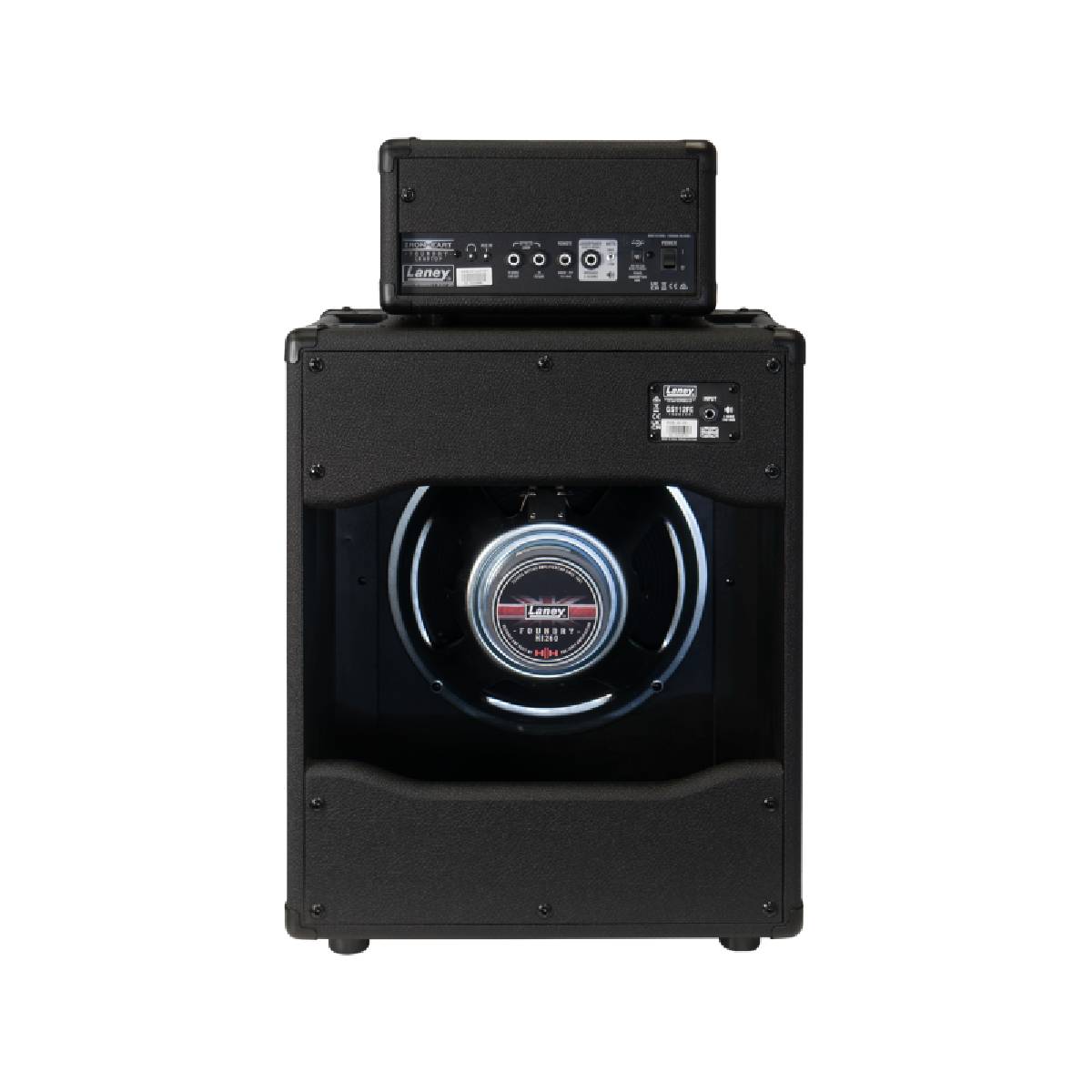 Laney Ironheart Foundry IRF-LEADRIG112 Guitar Amplifier LEADTOP 60w Head & CAB112 1x12" Cabinet