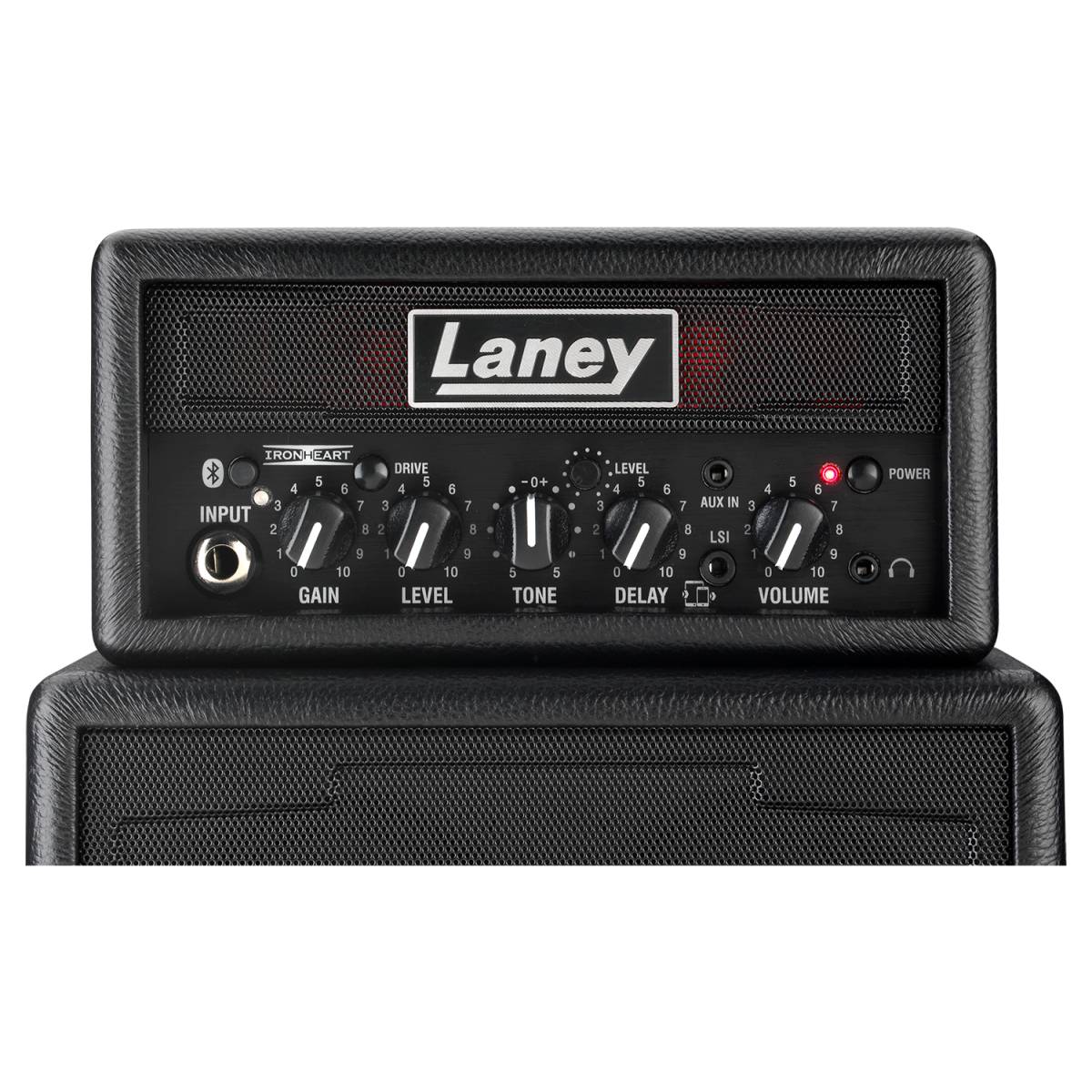 Laney MINISTACK-B-IRON Guitar Amplifier Bluetooth Battery Powered Amp w/ Smartphone Interface