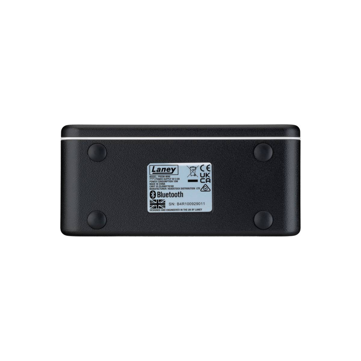 Laney PRISM-MINI Guitar Amplifier Portable Stereo Multi-Fx Amp & Bluetooth Speaker - Black