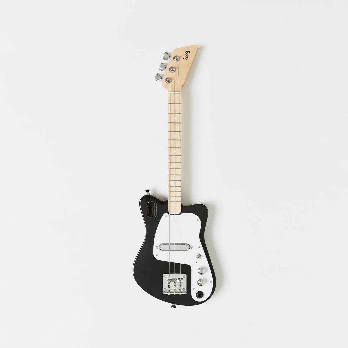 Loog Electric Mini Guitar w/ Built-In Amp - Black (Ages 3+)