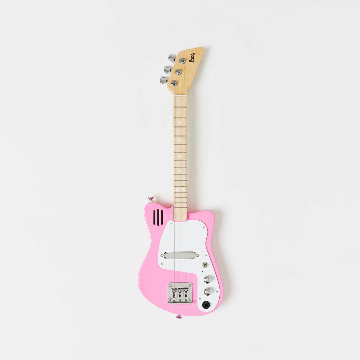 Loog Electric Mini Guitar w/ Built-In Amp - Pink (Ages 3+)
