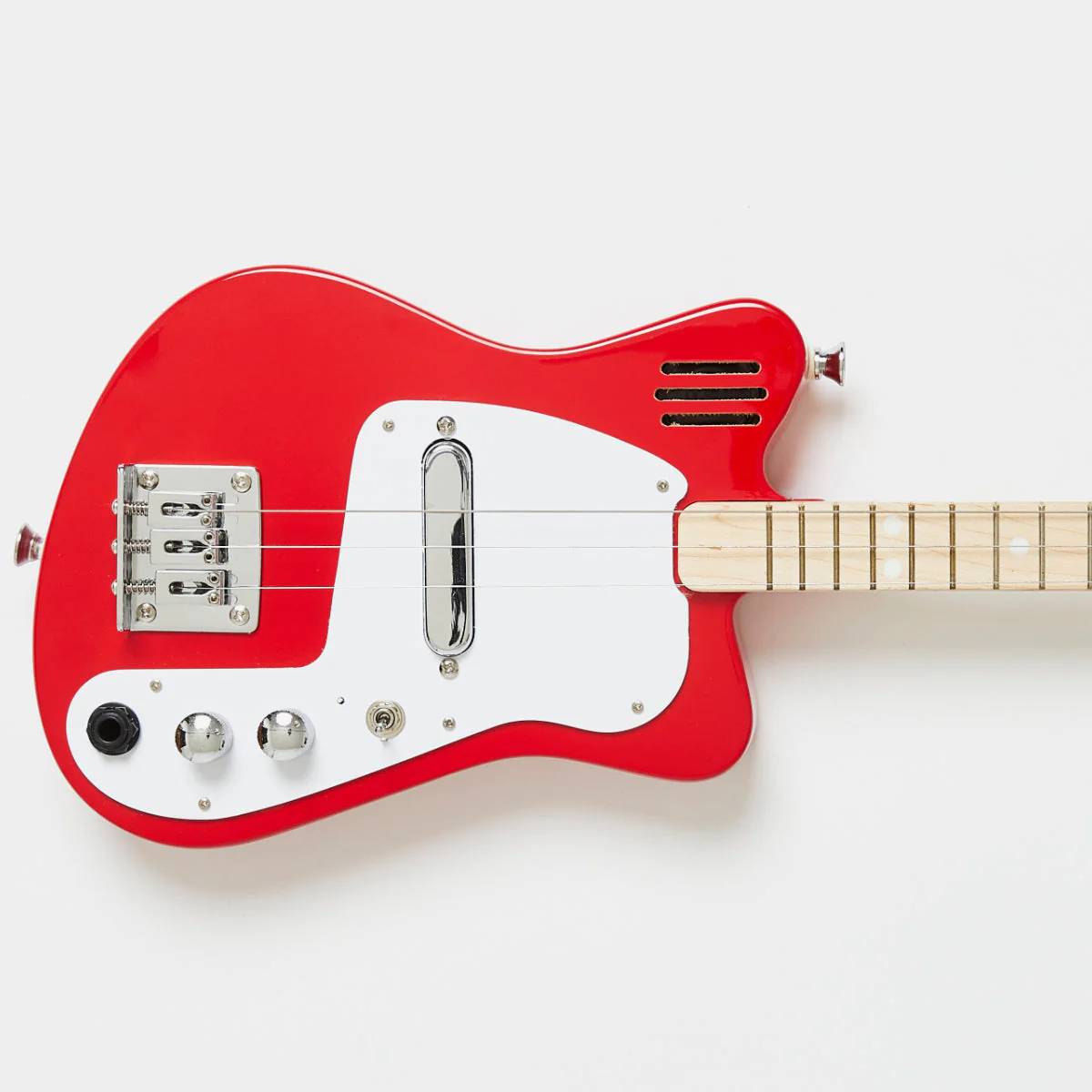 Loog Electric Mini Guitar w/ Built-In Amp - Red (Ages 3+)