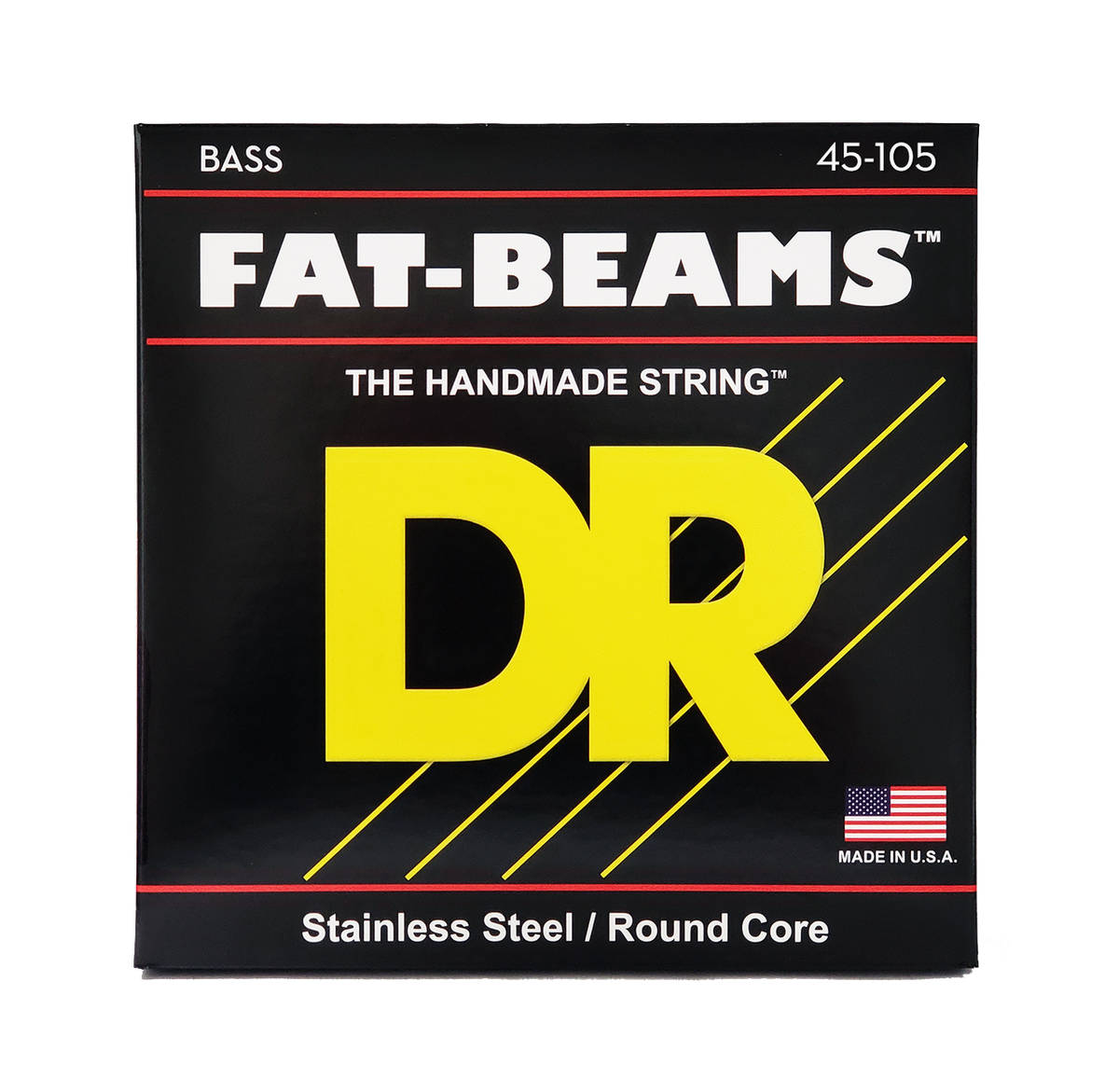 DR FAT-BEAM FB-45 Stainless Steel Bass Guitar Strings: Medium 45-105