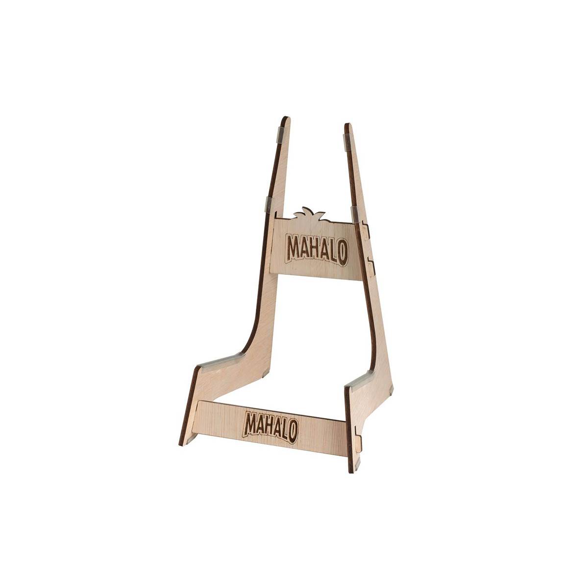 Mahalo MSS1 Engraved Wooden Ukulele Uke Stand